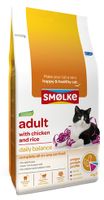 SMOLKE CAT ADULT KIP / RIJST 4 KG - thumbnail