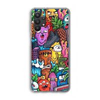 Vexx Mixtape: Samsung Galaxy A32 5G Transparant Hoesje