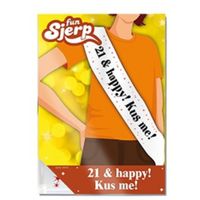 Sjerp 21 &amp; happy! Kus me!   -