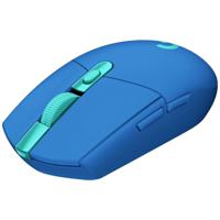 Logitech G305 Lightspeed Gaming-muis Bluetooth Optisch Blauw 6 Toetsen 12000 dpi Verlicht, Ergonomisch - thumbnail