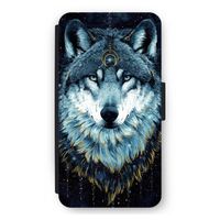 Darkness Wolf: iPhone 12 mini Flip Hoesje