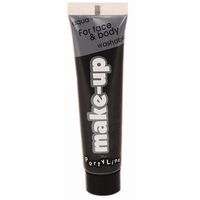 Zwarte schmink tube 25 ml - Schmink - thumbnail