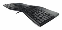 CHERRY KC 4500 ERGO toetsenbord Universeel USB AZERTY Belgisch Zwart