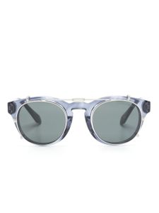 Giorgio Armani lunettes de soleil à monture pantos - Bleu