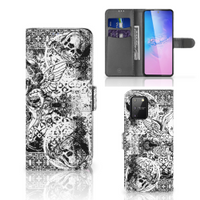 Telefoonhoesje met Naam Samsung S10 Lite Skulls Angel