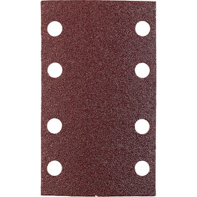 Quick-Stick Schuurstroken, Hout en Metaal, Edelkorund, 80x133mm Schuurpapier
