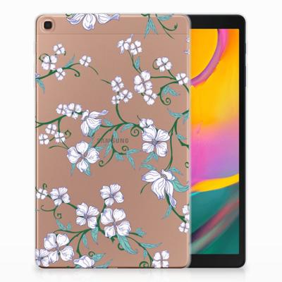 Samsung Galaxy Tab A 10.1 (2019) Uniek | Siliconen hoesje | Blossom White