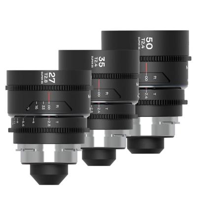 Laowa Nanomorph S35 Bundle (27,35,50mm) (Silver) (Cine) Arri PL/EF