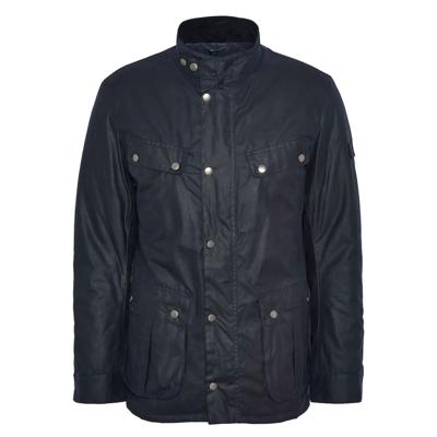 Heren waxjas Duke navy