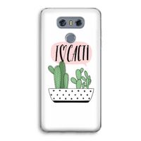 I love cacti: LG G6 Transparant Hoesje