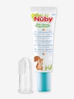 Reinigingsgel tandvlees tanden + masserende vinger NUBY blauw