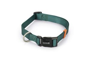 Beeztees uni - halsband hond - donkergroen - 48-70 cm x 25 mm