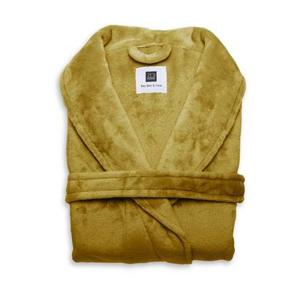 Zo Home Flanel Fleece Badjas Cara - honey gold - M