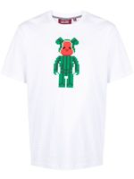 Mostly Heard Rarely Seen 8-Bit t-shirt Watermelon Bear - Blanc - thumbnail