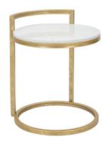 BIJZETTAFEL ROND MARMER CM 40X43X50 BIJZETTAFEL ROND MARMER CM 40X43X50
