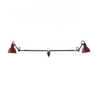 DCW Editions Lampe Gras N213 Double Round Wandlamp - Rood - thumbnail
