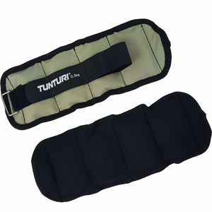 Tunturi 14TUSFU107 verzwaard vest 4 kg Nylon Zwart, Grijs