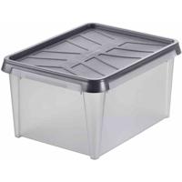 Orthex 3461050 Opbergbox (l x b x h) 50 x 40 x 27 cm Grijs 1 stuk(s)