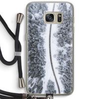 Snøfall: Samsung Galaxy S7 Transparant Hoesje met koord