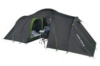 High Peak Como 6.0 Groen, Grijs Tunneltent - thumbnail