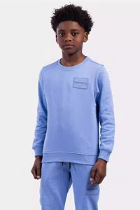 Malelions Jimmy Sweater Kids Blauw - Maat 128 - Kleur: Blauw | Soccerfanshop