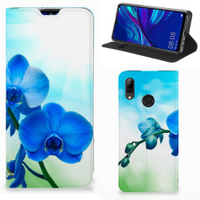 Huawei P Smart (2019) Smart Cover Orchidee Blauw - Cadeau voor je Moeder - thumbnail