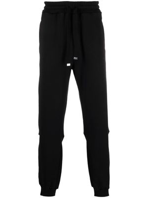 DONDUP pantalon de jogging à lien de resserrage - Noir