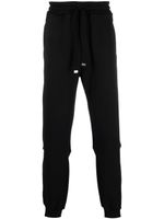 DONDUP pantalon de jogging à lien de resserrage - Noir