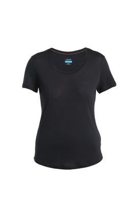 Icebreaker Cool-Lite Sphere III SS Scoop T-shirt Dames Black L
