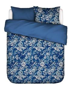 Essenza Dekbedovertrek Yfke Cobalt Blue-Lits-jumeaux (260 x 200/220 cm)