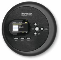 TechniSat DIGITRADIO CD 2GO BT Draagbare cd-speler Zwart - thumbnail