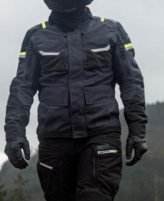 OXFORD jas "stormland jacket stormland gray/sw/neon yellow gr. x