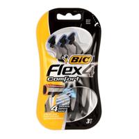BIC Flex 4 comfort mesjes blister 3 Stuks