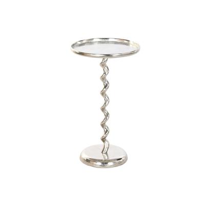 Bijzettafel Home ESPRIT Zilverkleurig 35 x 35 x 61 cm