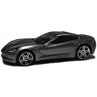 Modelauto Chevrolet Corvette grijs 1:43 - thumbnail