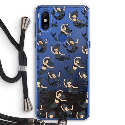 Zeemeermin: Xiaomi Mi Mix 3 Transparant Hoesje met koord