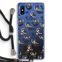 Zeemeermin: Xiaomi Mi Mix 3 Transparant Hoesje met koord