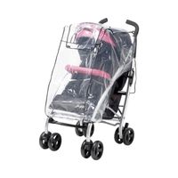 Playshoes Universele Regenhoes Voor Buggy's Transparant - thumbnail