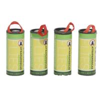 Insecten/vliegen vang plakstrips/kleefstrips - 4x stuks - ongedierte bestrijden Insecten/vliegen vang plakstrips/kleefstrips - 4x stuks - ongedierte bestrijden