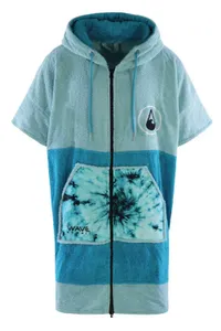 Wave Hawaii Katoenen Poncho Zip Flyh