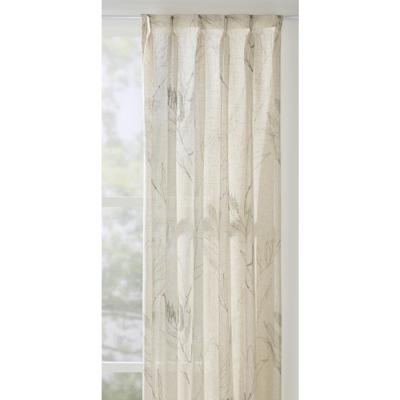 Leen Bakker - Inbetween Finesse Transparant - Linnen/Gerecycled Kunststof - Beige - H300 Cm