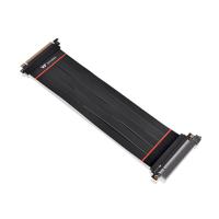 Thermaltake PCIe Riser-kabel PCIe 4.0 PCIe x16 stekker, PCIe x16 bus 0.30 m Zwart AC-058-CO1OTN-C1 - thumbnail