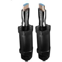 Lindy 38533 HDMI kabel 100 m HDMI Type A (Standaard) Zwart