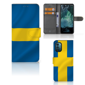 Nokia G11 | G21 Bookstyle Case Zweden