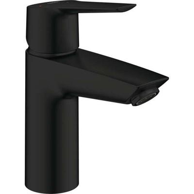 Eéngreeps wastafelmengkraan - GROHE Start - 235512432 - Mat zwart - Maat S - Standaard uitloop - Waterbesparend