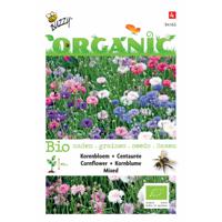 5 stuks - Buzzy - Organic Centaurea cyanus dubb.bl. mix (Skal 14275)