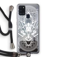 Oh Deer: Samsung Galaxy A21s Transparant Hoesje met koord