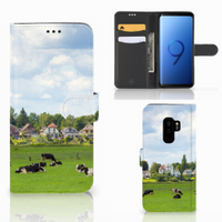 Samsung Galaxy S9 Plus Telefoonhoesje met Pasjes Koeien - thumbnail