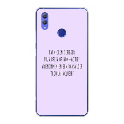 Tequila: Honor Note 10 Transparant Hoesje