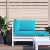 VidaXL Palletkussens 3 st oxford stof turquoise